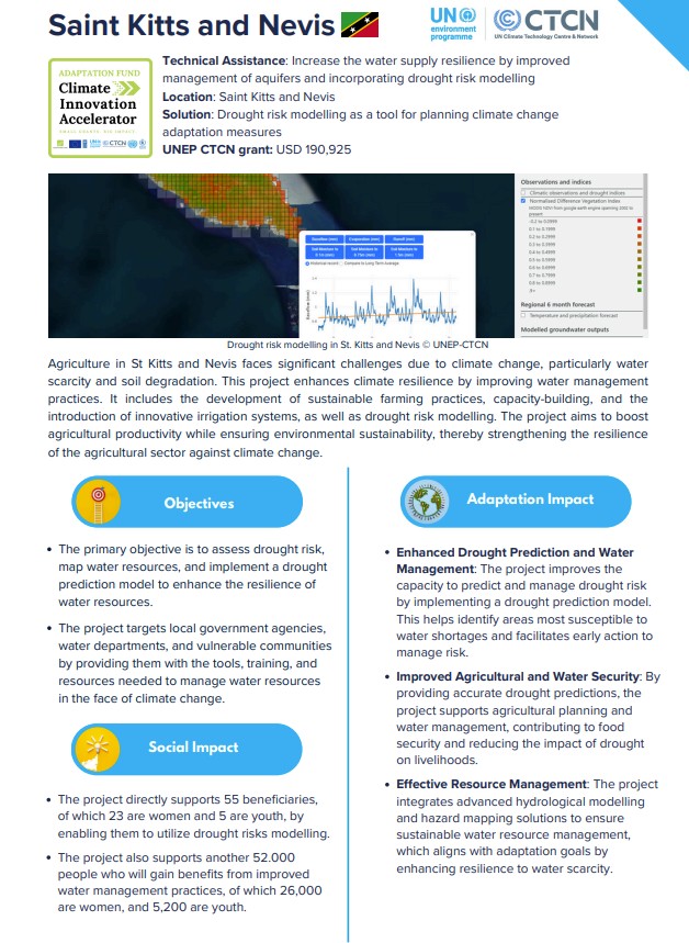 St Kitts and Nevis AFCIA I Project