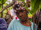 Planting manglove seedlings in Colombia