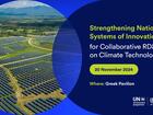 Strengthening National Systems of Innovation for Collaborative RD&D on Climate Technology