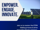 CTCN Launches Learning Series to Navigate Technical Assistance Bidding Process