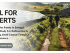 Call for experts: Floating Solar Panels In Senegal: Feasibility Study For Kaffountine & Diémbéring, Small Coastal Towns Of Lower Casamance