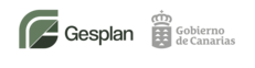 Logo of GESPLAN – Gestión y Planeamiento Territorial y Medio Ambiental, S.A., public company of the Government of the Canary Islands. The image shows the GESPLAN wordmark next to the emblem of the Government of the Canary Islands.
