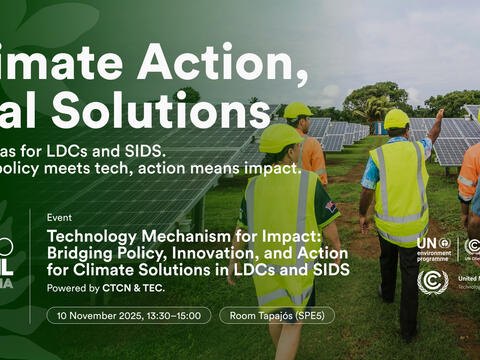 Technology Mechanism for Impact: Bridging Policy, Innovation, and Action for Climate Solutions in LDCs and SIDS