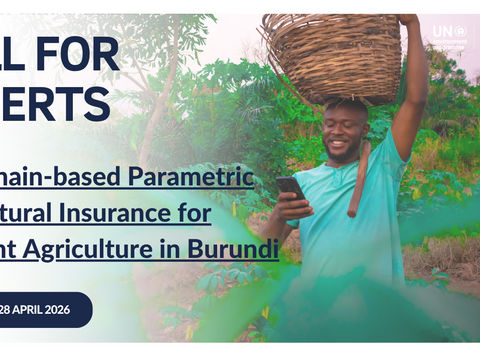 Call for Experts: Development and Implementation of an Integrated Parametric Agricultural Insurance and Credit Guarantee Scheme (CGS) to Enhance Climate Resilience for Smallholder Farmers in Burundi