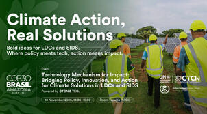 Technology Mechanism for Impact: Bridging Policy, Innovation, and Action for Climate Solutions in LDCs and SIDS