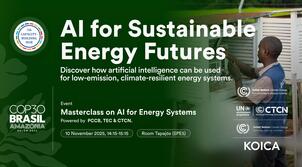 CTCN at COP30: COP30 Masterclass on AI for Energy Systems